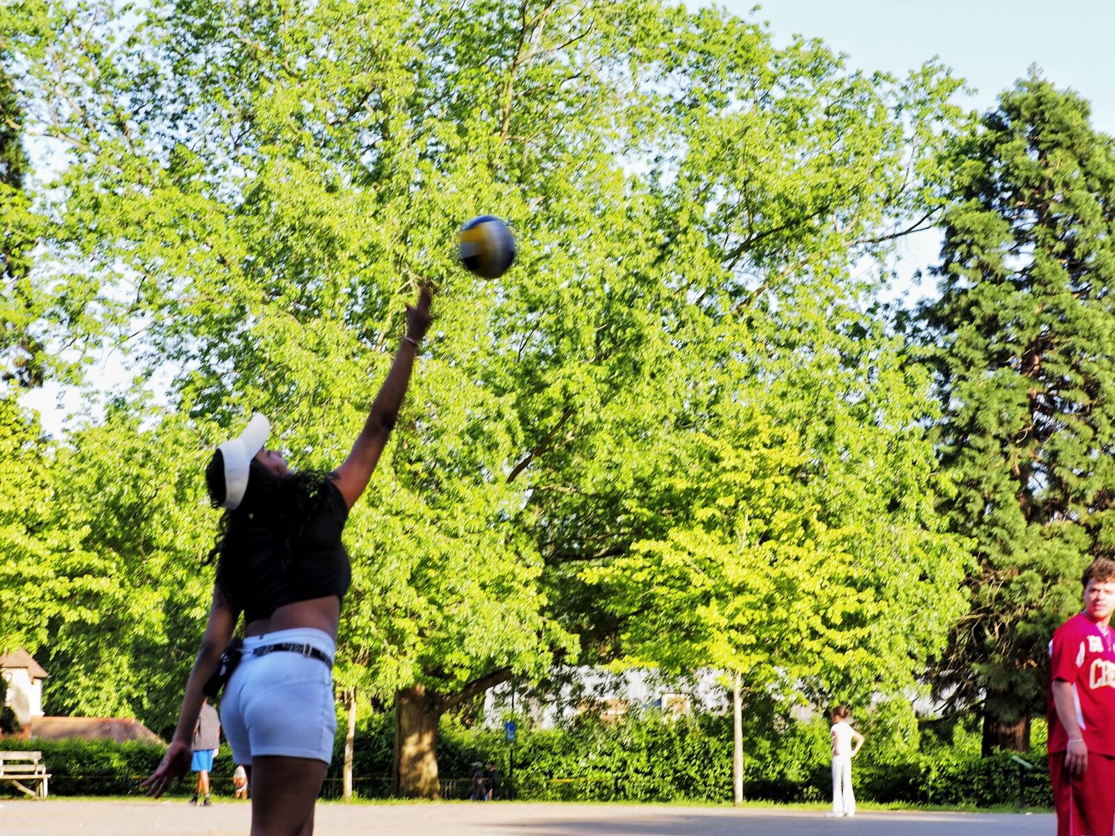 Cartwheels on the grass